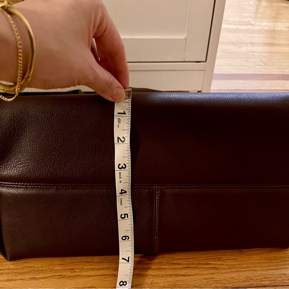 Lazaro Since 1945 Genuine Leather Brown Shoulder Bag - Picture 3 of 9